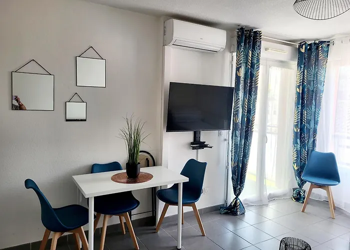 Appartement Beau Studio, Terrasse, Proche Tramway Nice